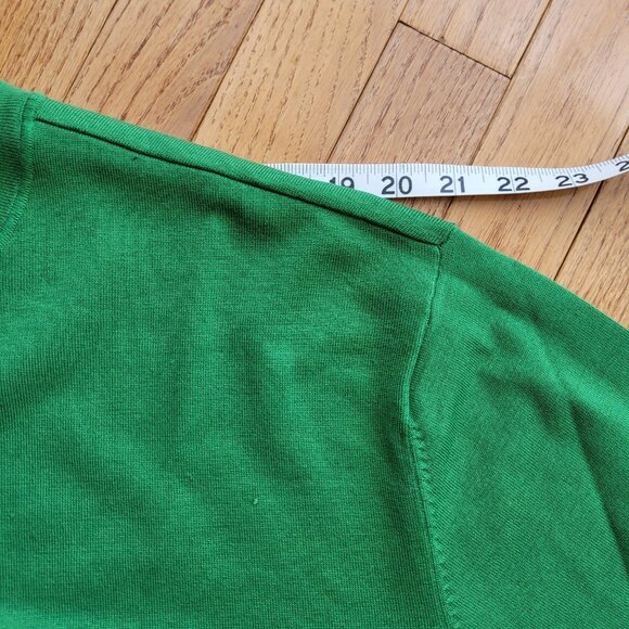 Tommy Bahama Sweater Silk Nylon Blend Green Pullover Long Sleeve L - Picture 8 of 11